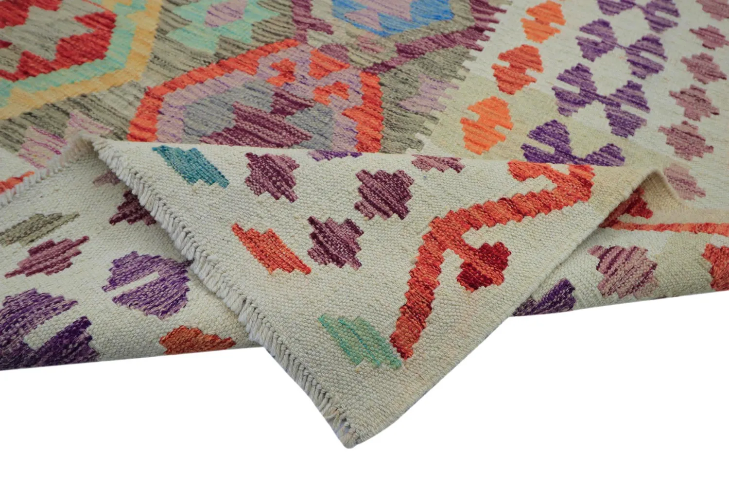 Oriental Rug - Vegi Kelim Hand Woven - 175 x 245 cm