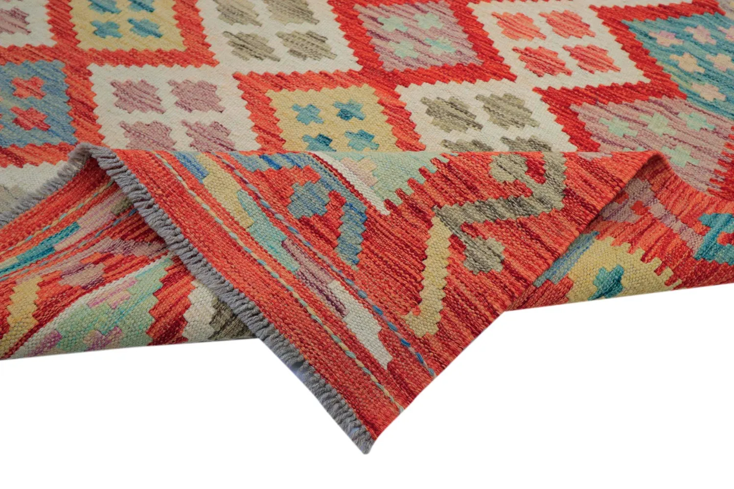 Oriental Rug - Vegi Kelim Hand Woven - 174 x 250 cm