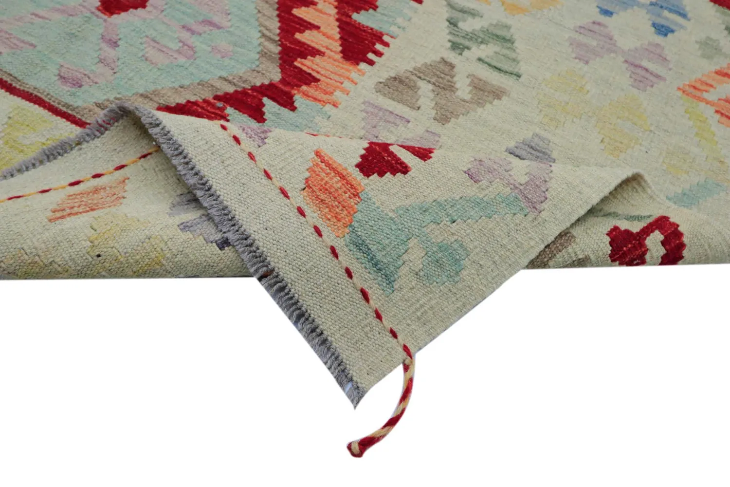 Oriental Rug - Vegi Kelim Hand Woven - 176 x 247 cm