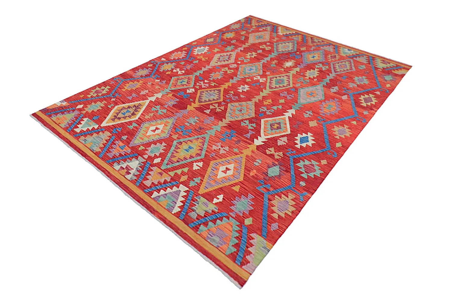 Oriental Rug - Vegi Kelim Hand Woven - 201 x 300 cm
