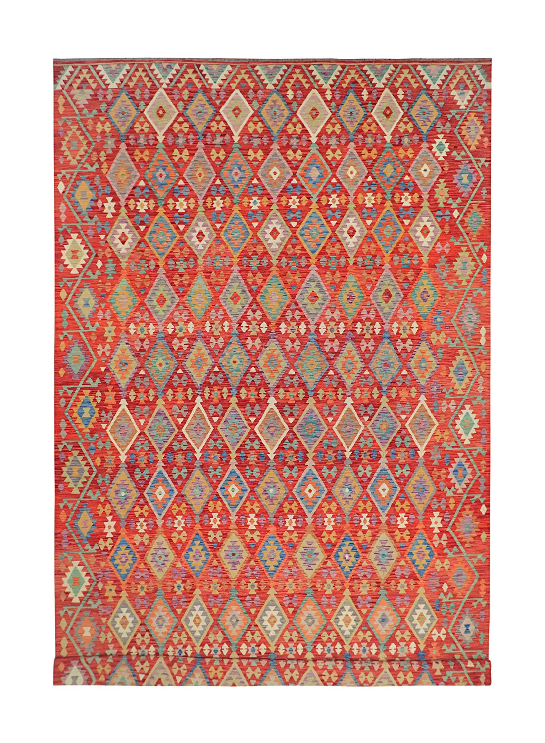 Oriental Rug - Vegi Kelim Hand Woven - 303 x 491 cm