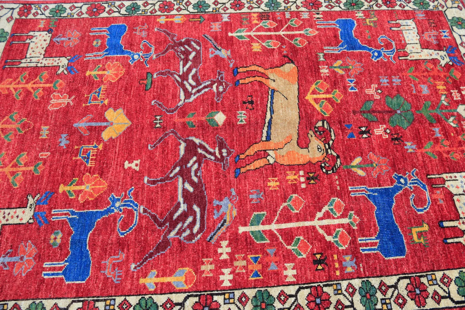 Oriental Rug - Tribal Hand Knotted - 158 x 239 cm