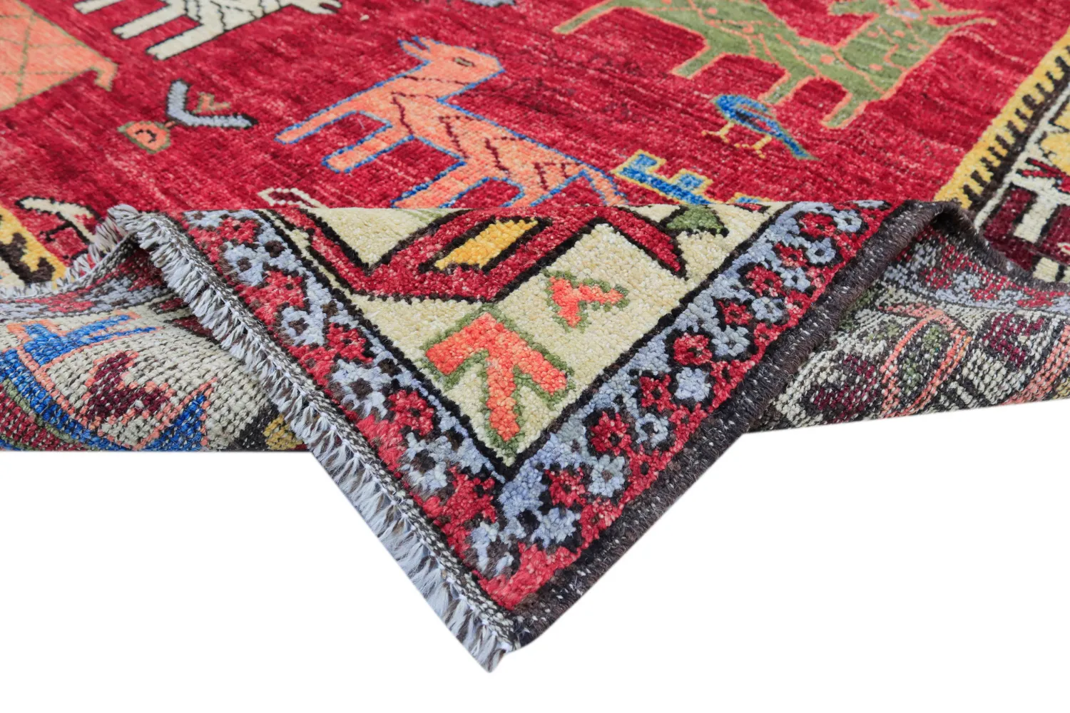 Oriental Rug - Tribal Hand Knotted - 153 x 213 cm