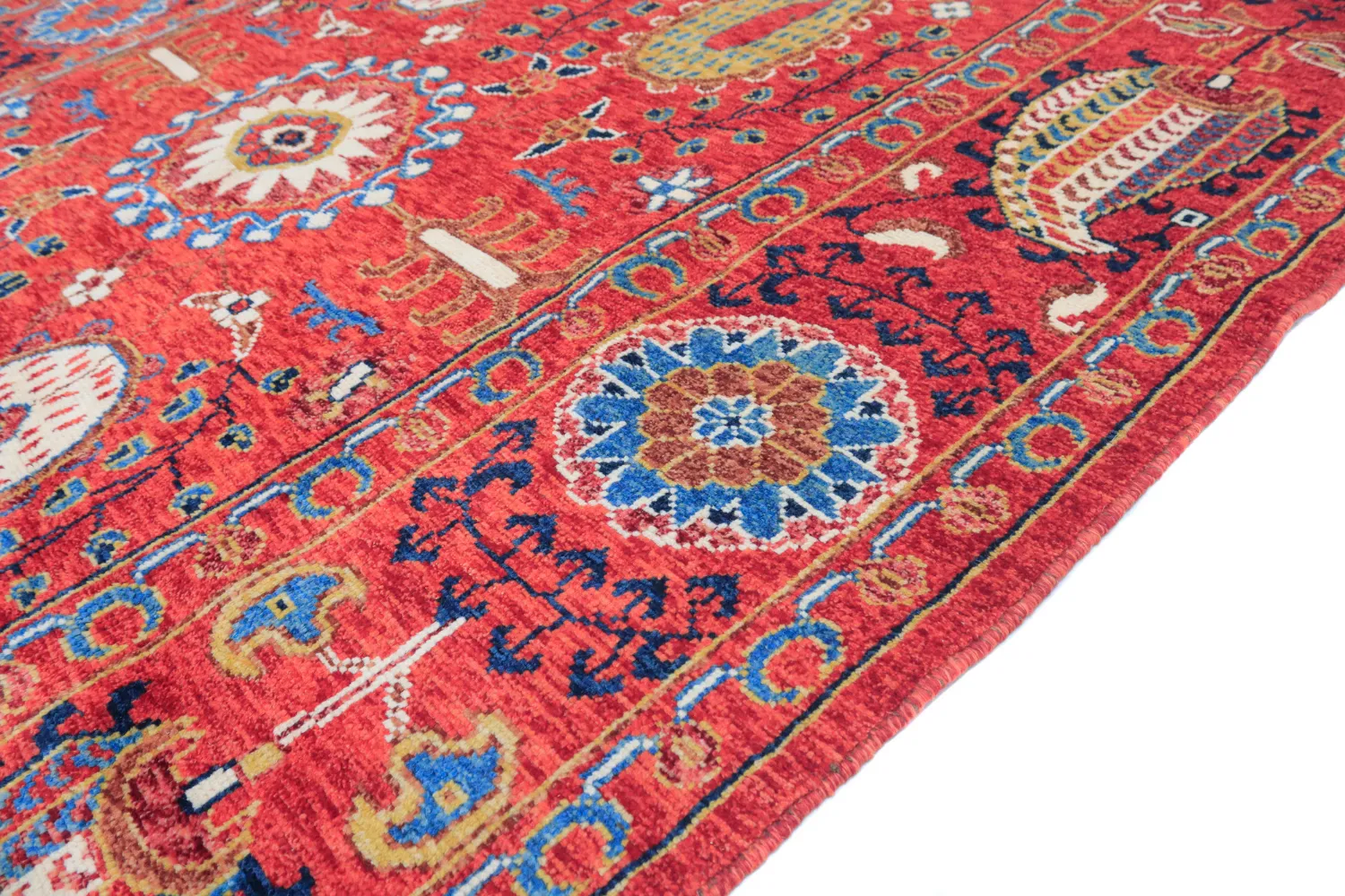 Oriental Rug - Suzani Hand Knotted - 200 x 300 cm