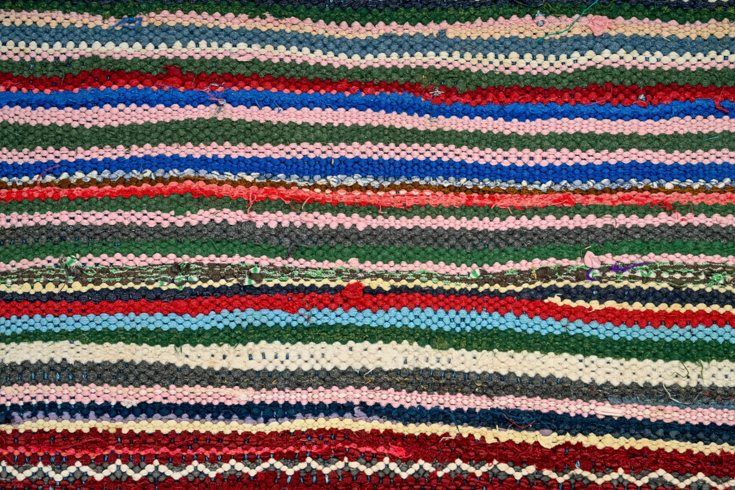 Moroccan Berber rug Boucherouite 150 x 340 cm
