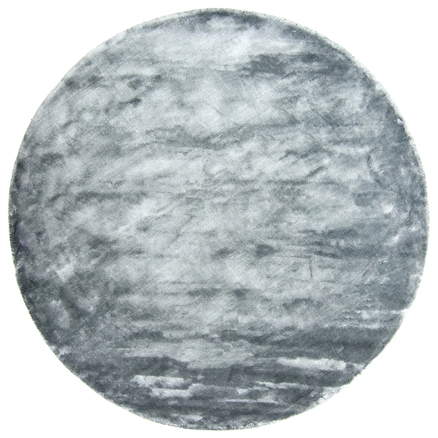 Round rug - Jodhpur Special Luxury Edition (blue/grey)