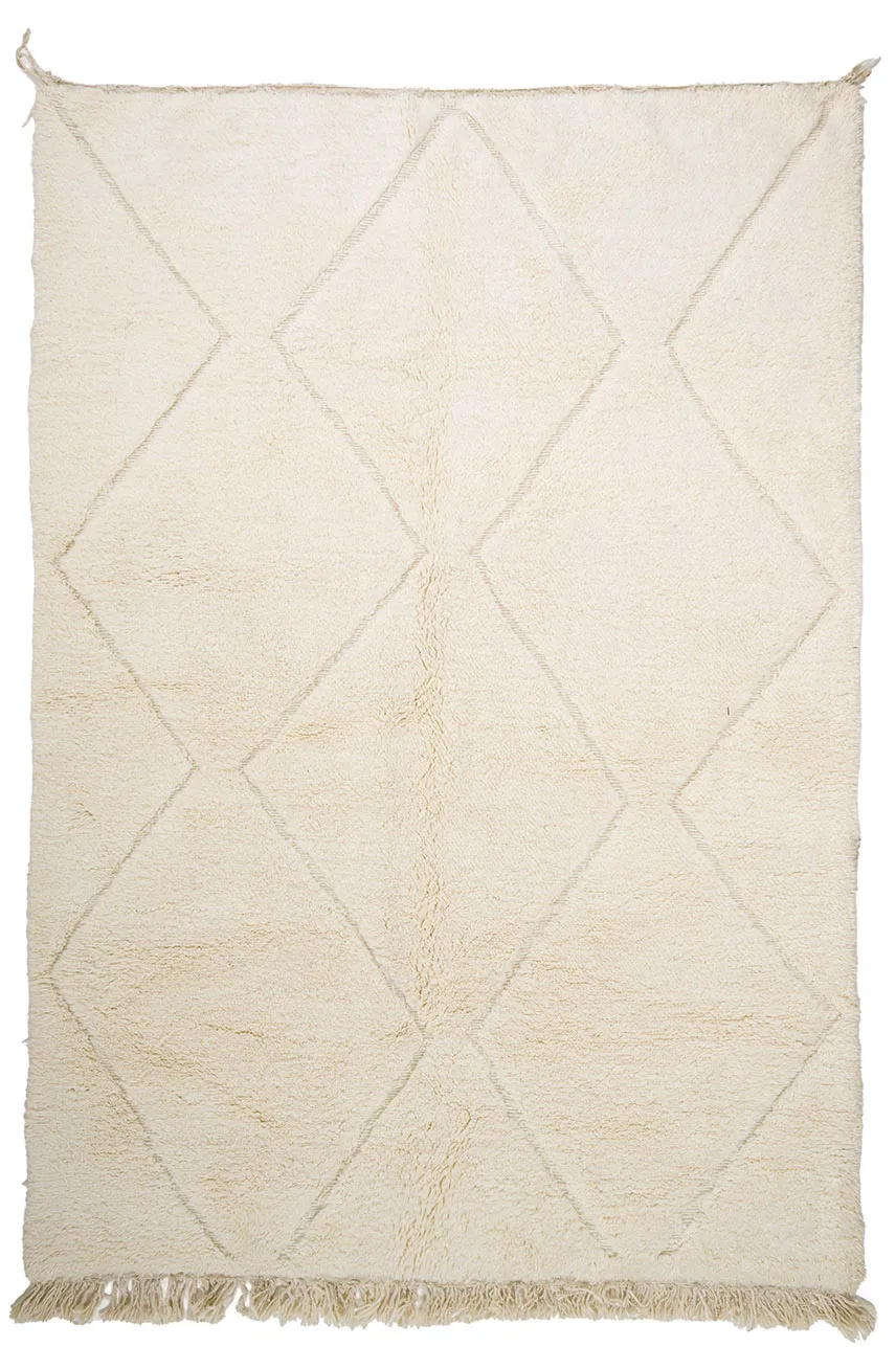 Kilim Moroccan Berber rug Beni Ourain 205 x 300 cm