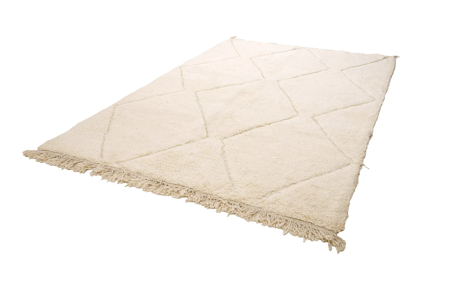 Kilim Moroccan Berber rug Beni Ourain 205 x 300 cm