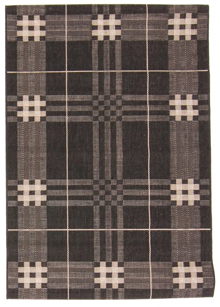 Wilton rug - Sacramento (black/sand)