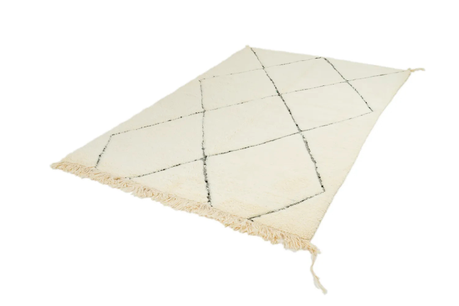 Kilim Moroccan Berber rug Beni Ourain 155 x 265 cm