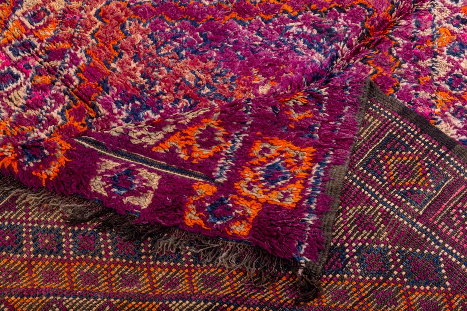 Kilim Moroccan Berber rug Azilal 390 x 165 cm