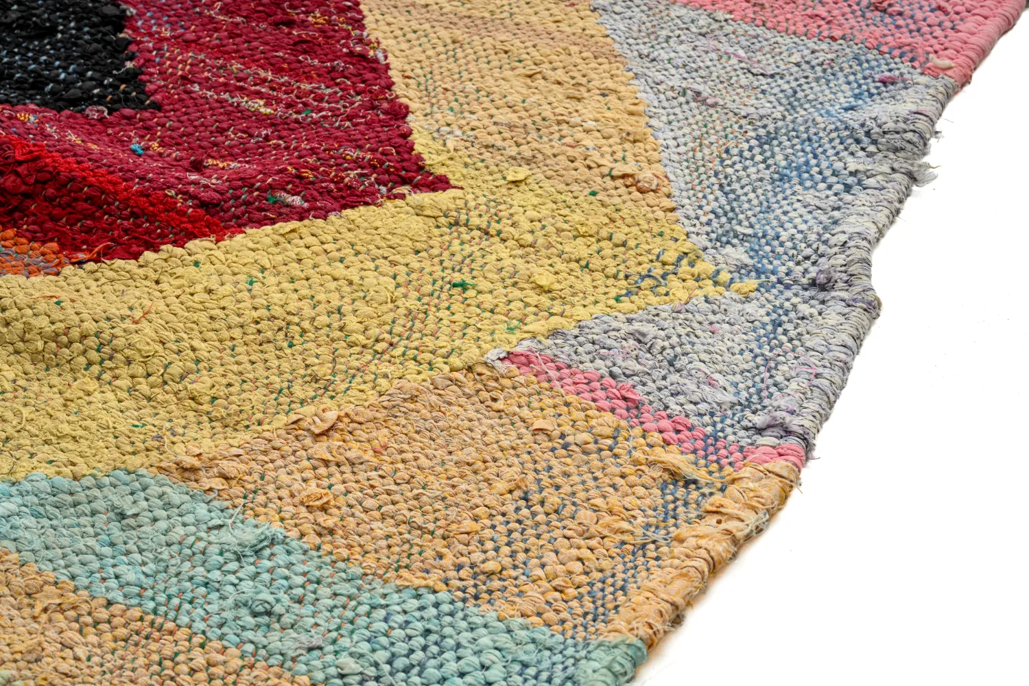 Moroccan Berber rug Boucherouite 150 x 300 cm