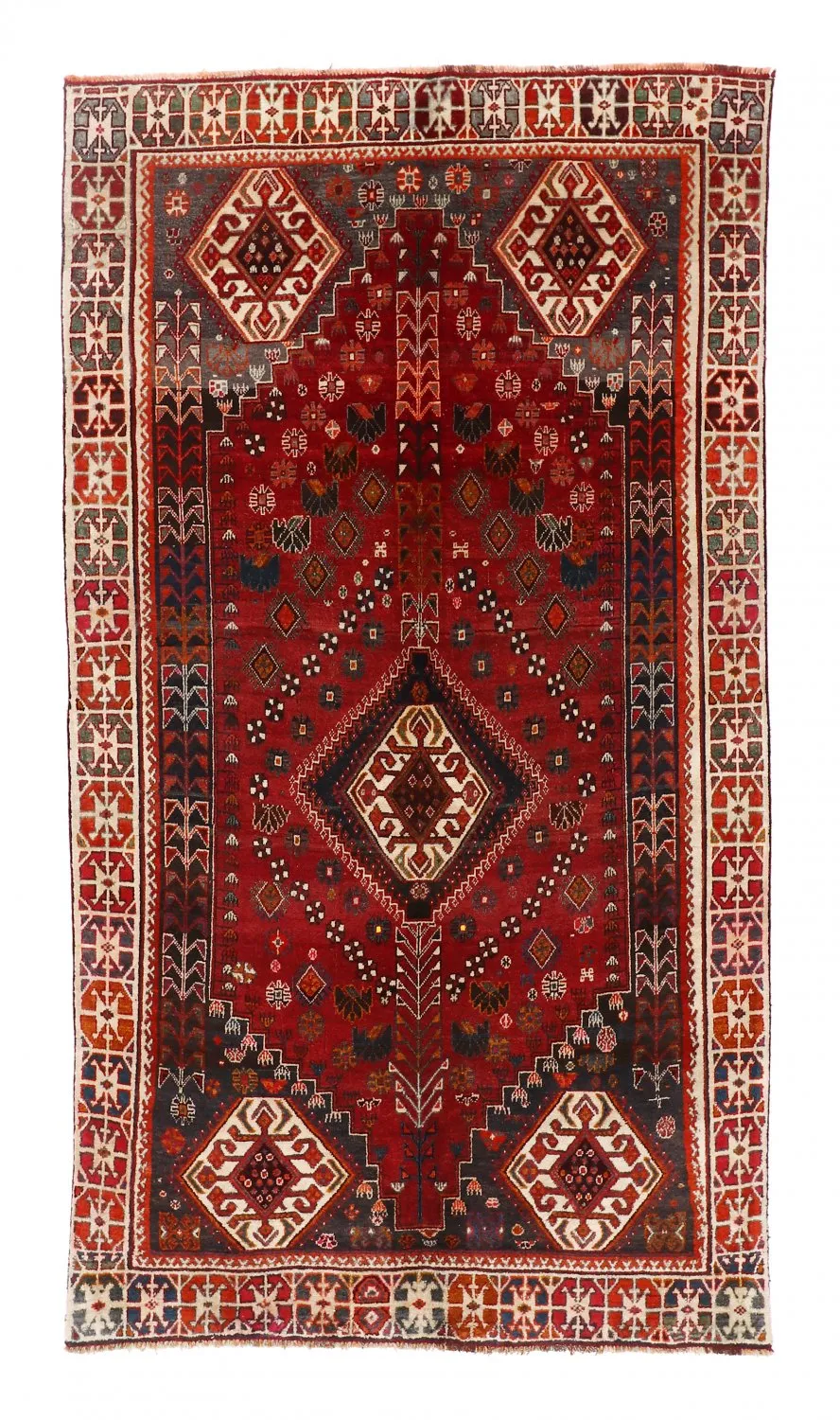 Oriental Rug Hamedan 269 x 144 cm