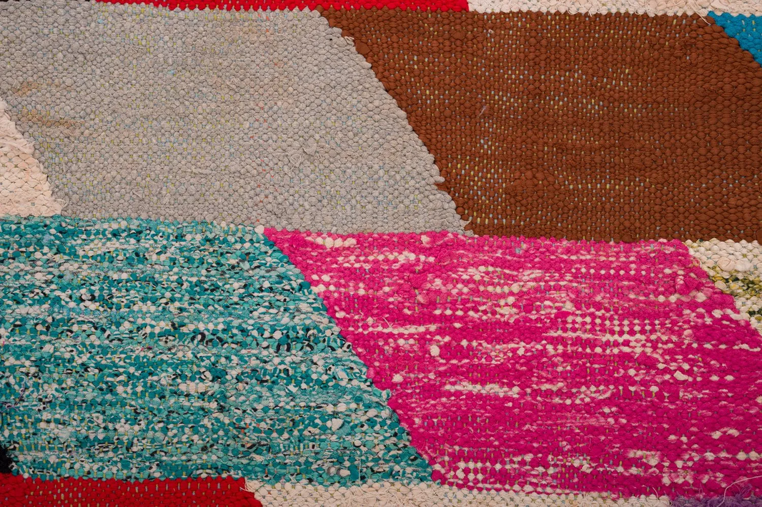 Moroccan Berber rug Boucherouite 155 x 280 cm