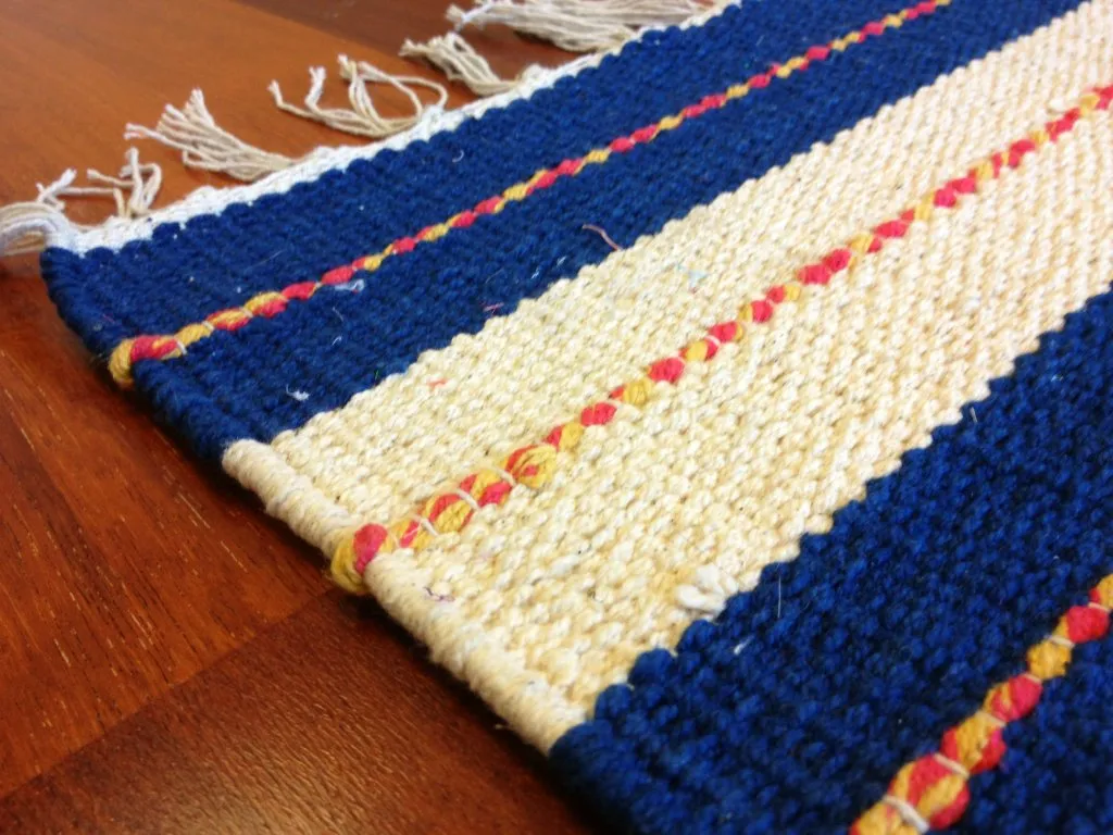 Rag rugs - Alva (blue)