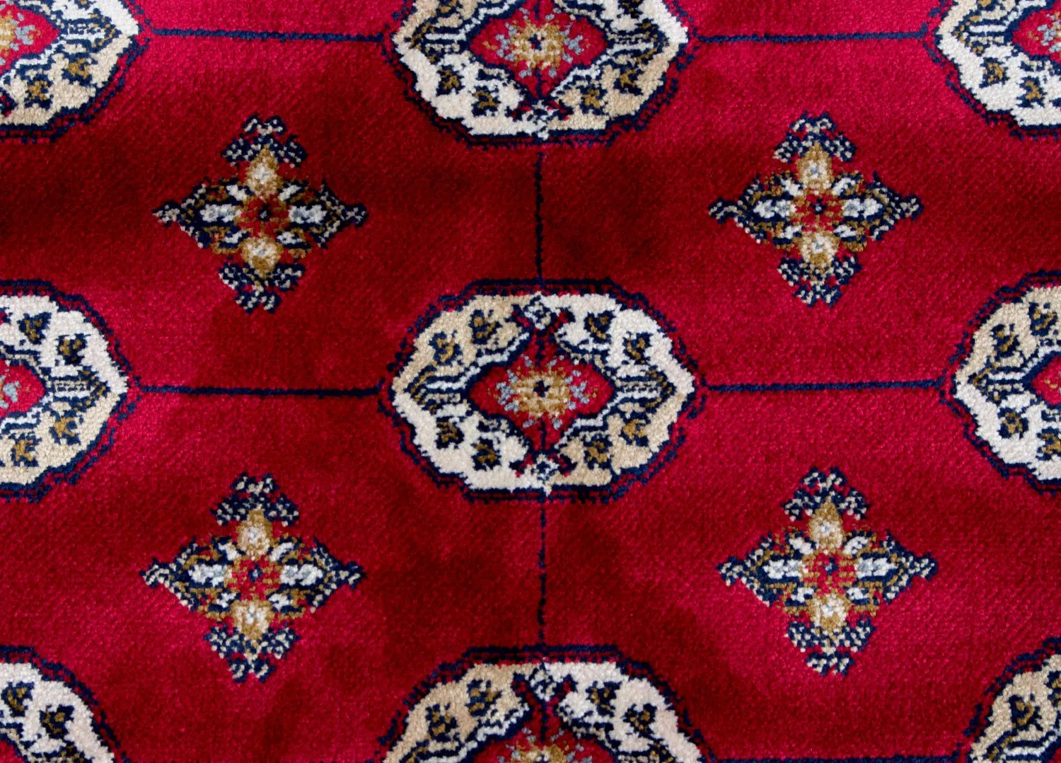 Wilton rug - Kashmir Boccara (red)