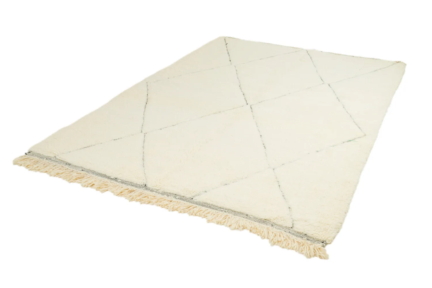 Kilim Moroccan Berber rug Beni Ourain 170 x 250 cm