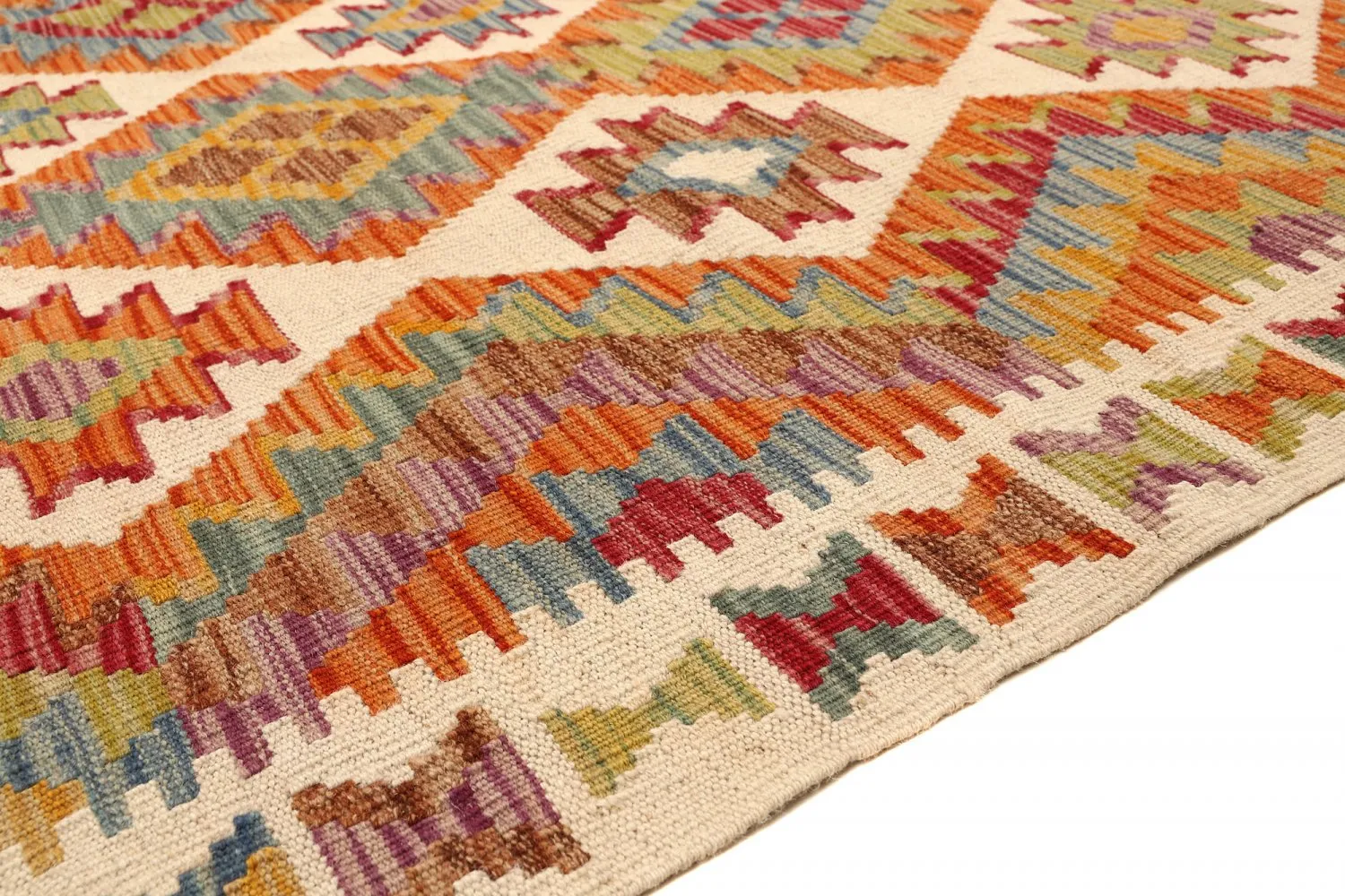 Oriental kilim rug 252 x 177 cm