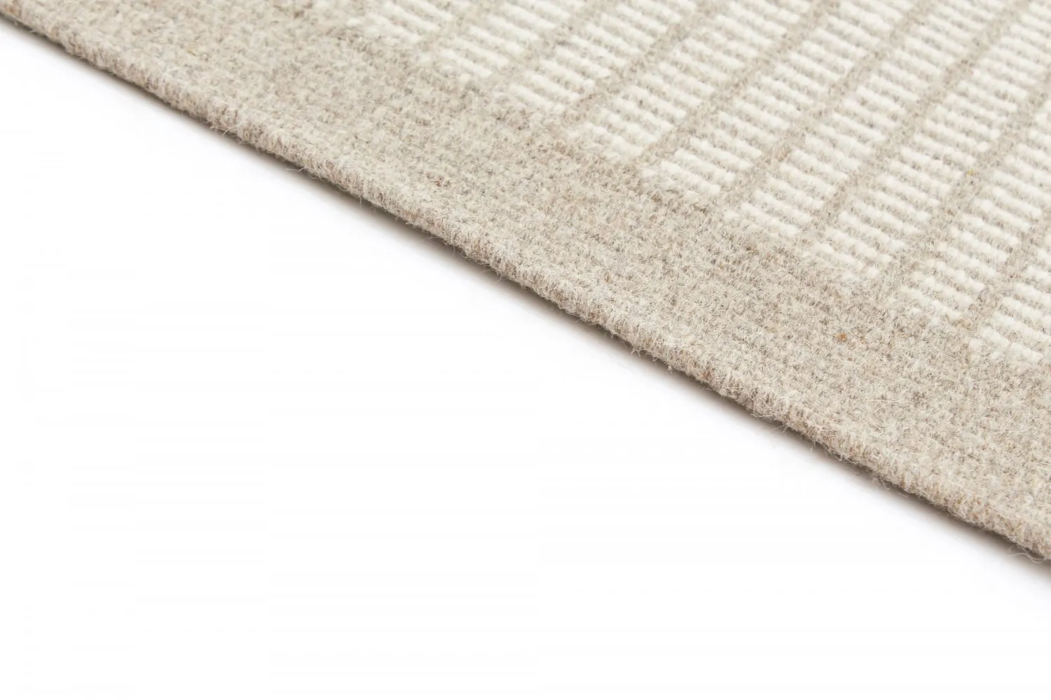 Wool rug - Luxor (beige/white)