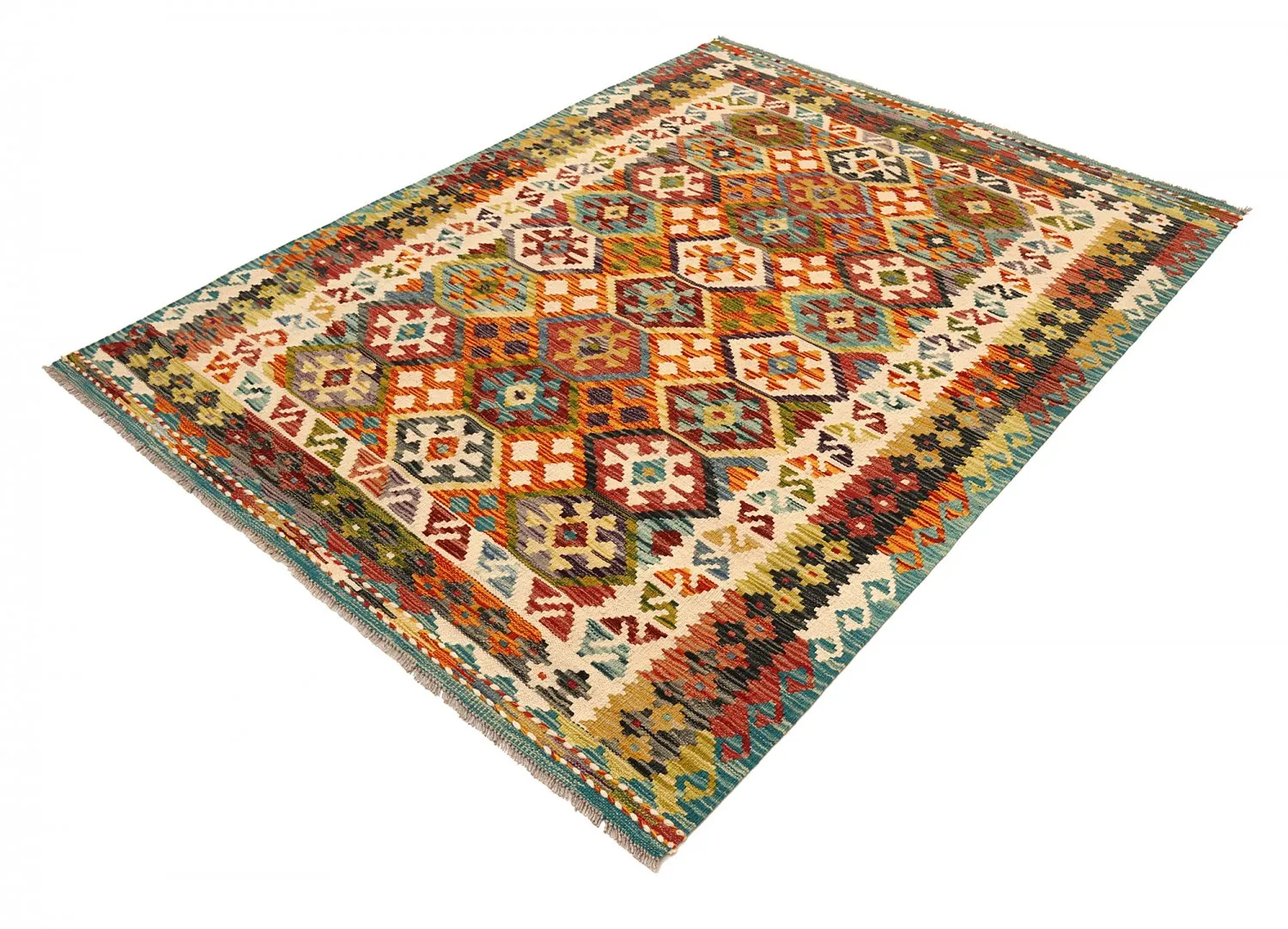 Oriental kilim rug 194 x 145 cm