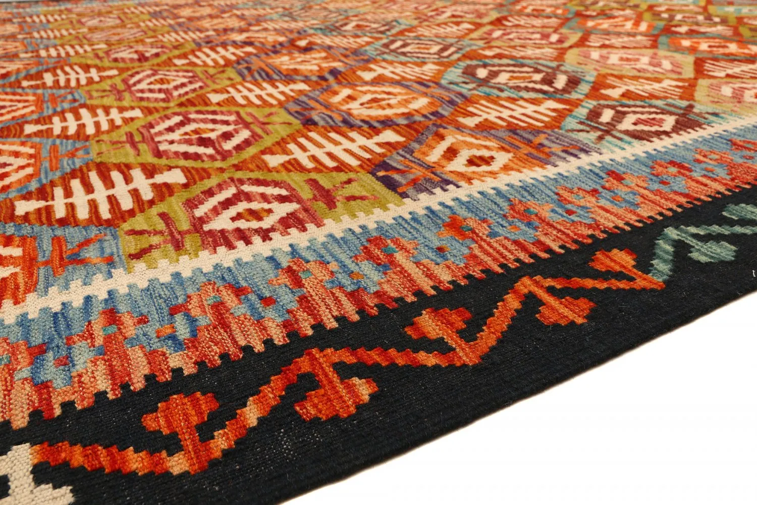 Oriental kilim rug 305 x 202 cm