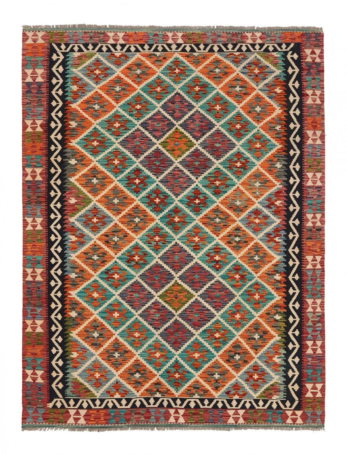 Oriental kilim rug 242 x 181 cm