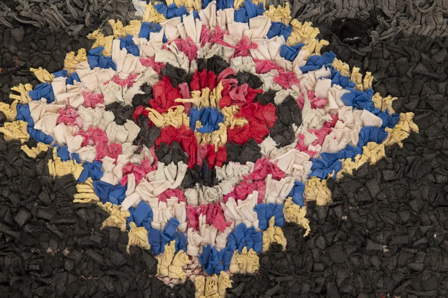 Moroccan Berber rug Boucherouite 335 x 125 cm