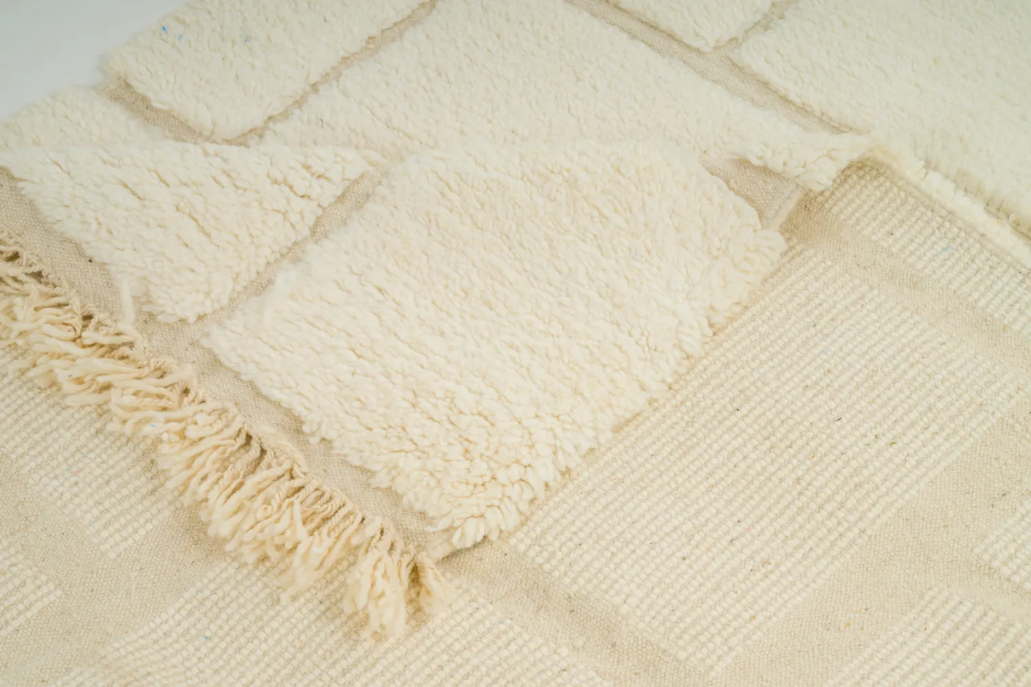 Kilim Moroccan Berber rug Beni Ourain 145 x 255 cm