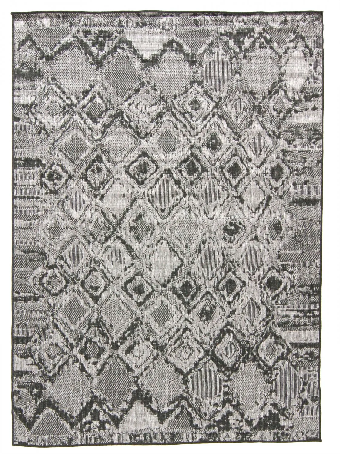 Indoor/Outdoor rug - Brussels Night (grey)