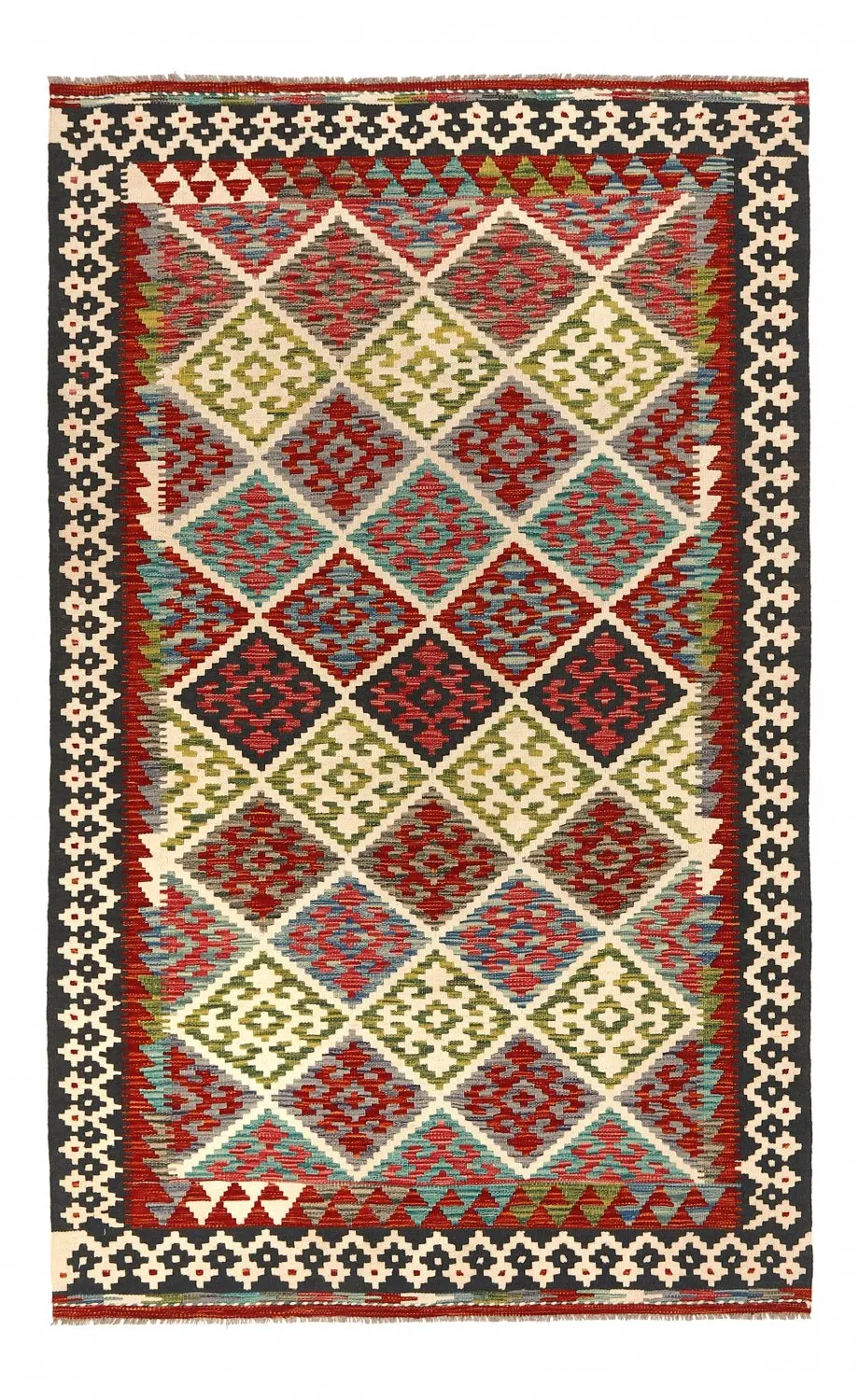 Oriental kilim rug 213 x 123 cm