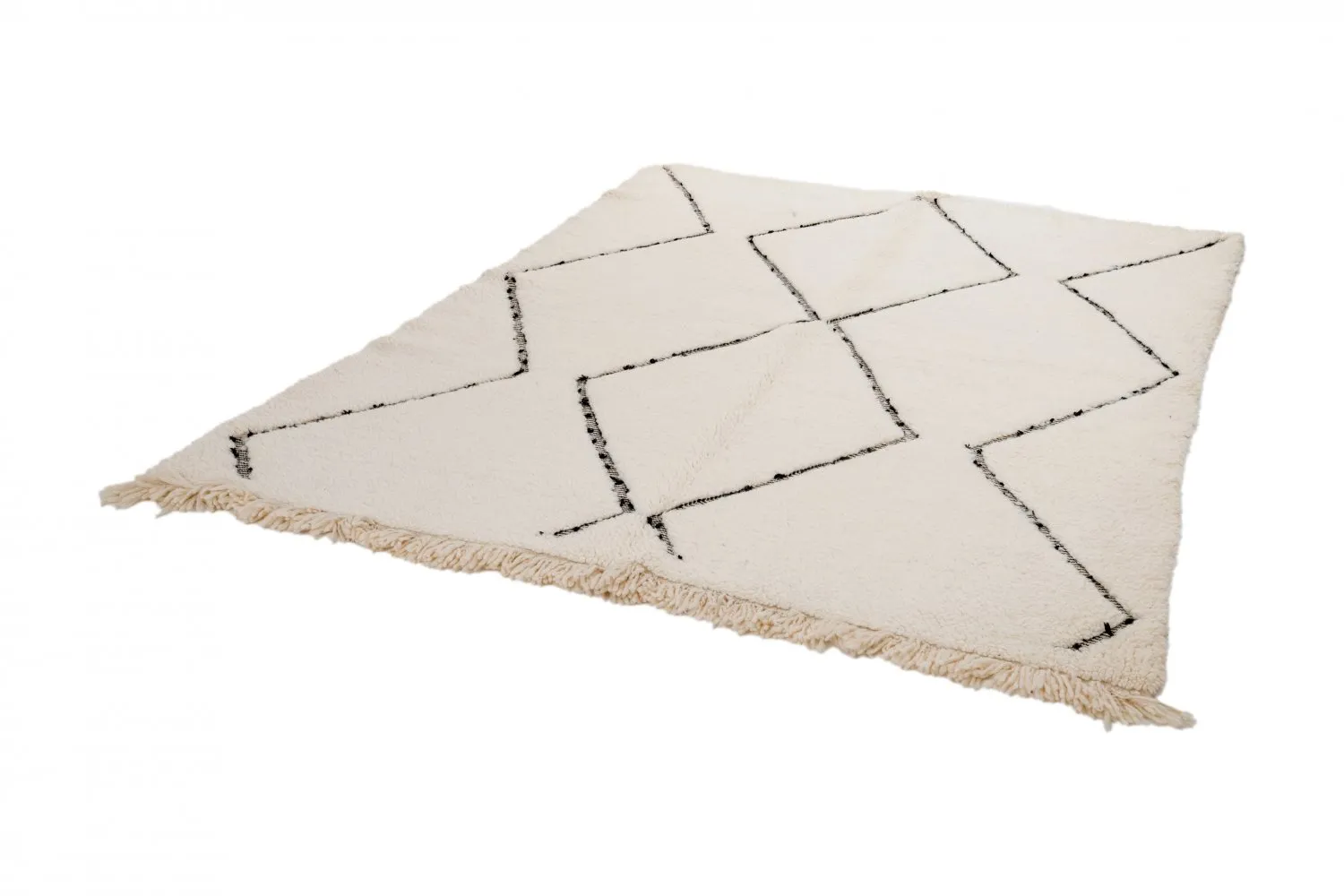 Kilim Moroccan Berber rug Beni Ourain 260 x 165 cm