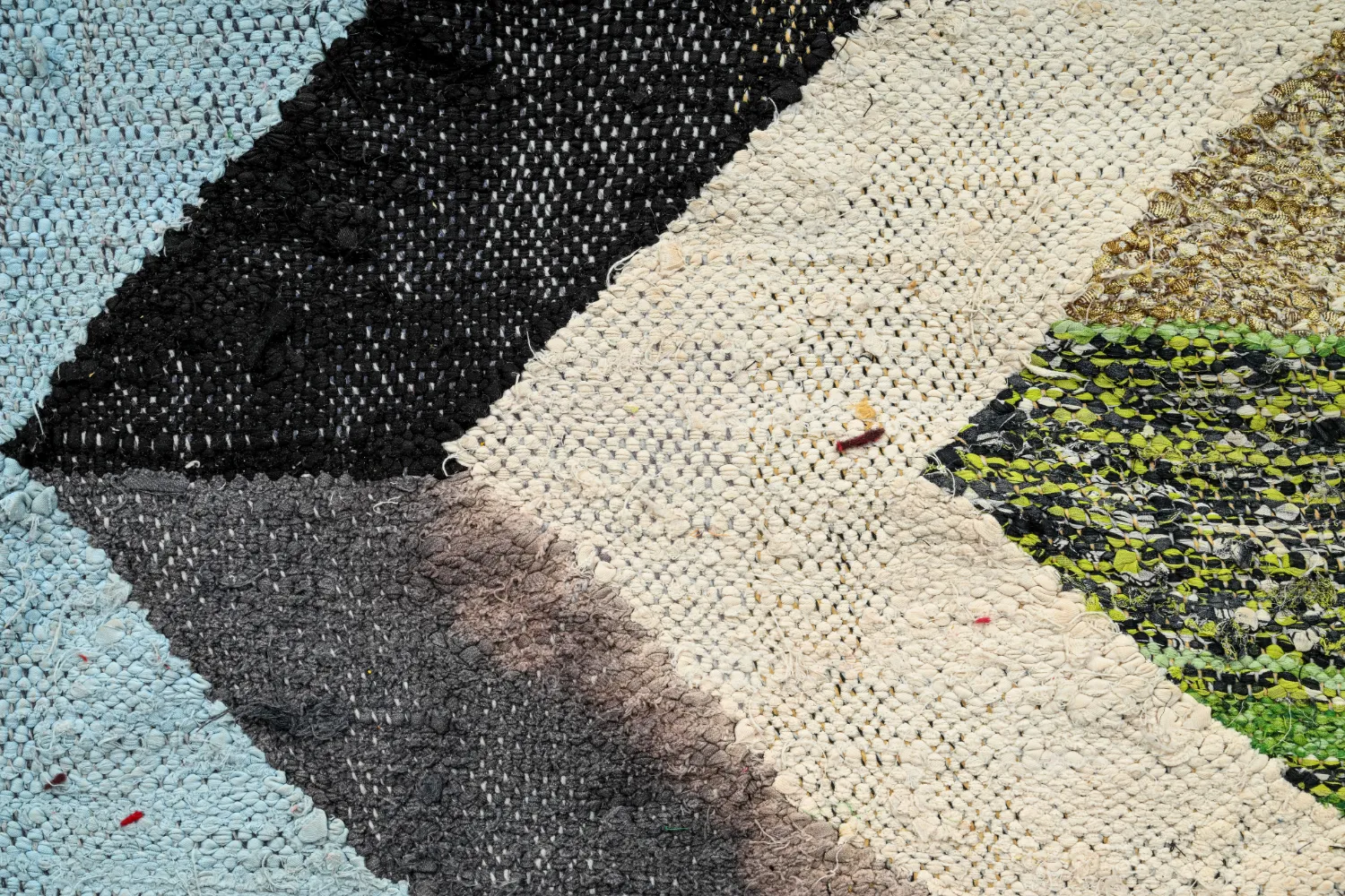 Moroccan Berber rug Boucherouite 155 x 295 cm