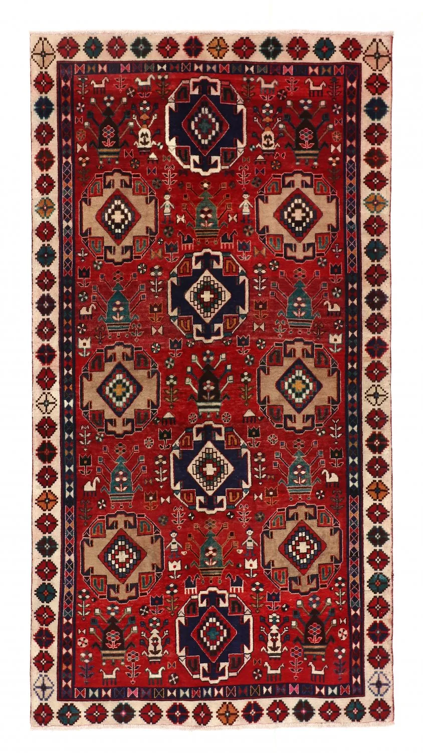 Oriental Rug Hamedan 280 x 146 cm