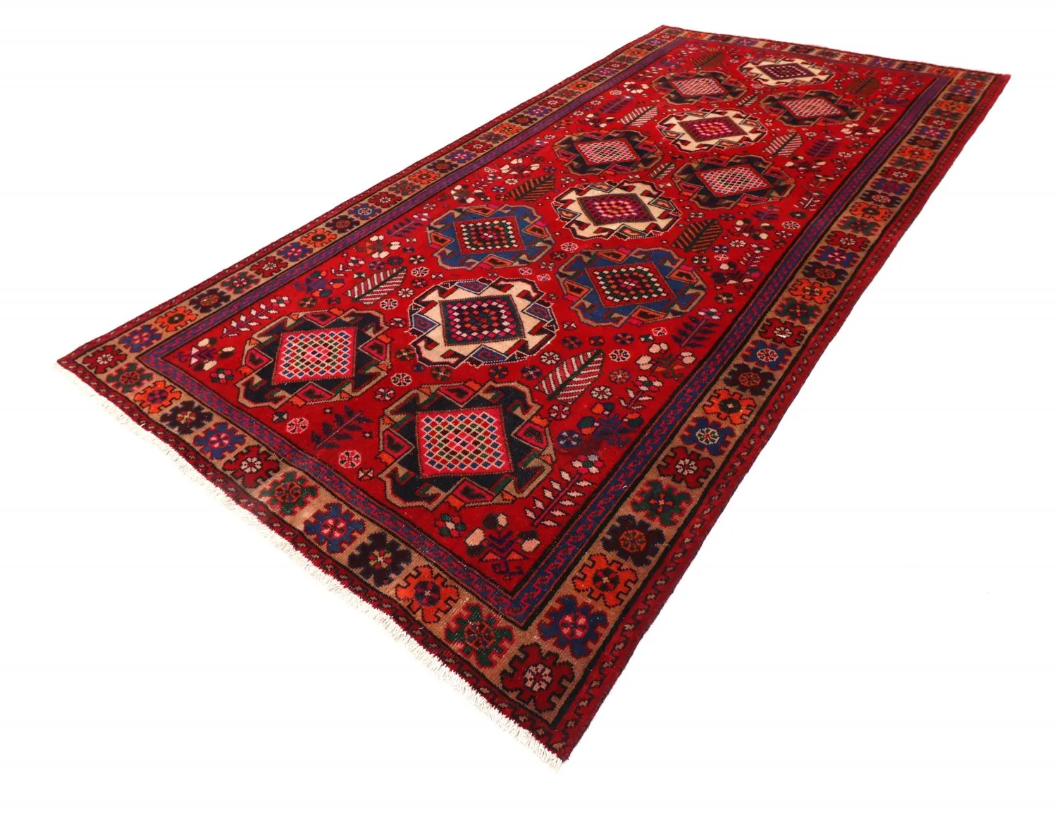 Oriental Rug Hamedan 289 x 145 cm