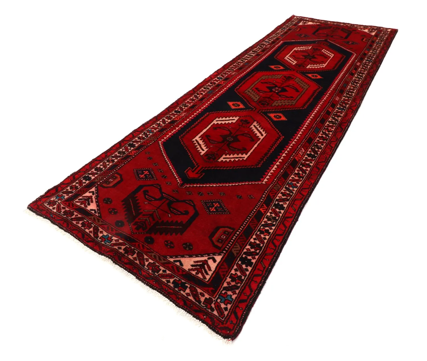 Oriental Rug Hamedan 293 x 102 cm