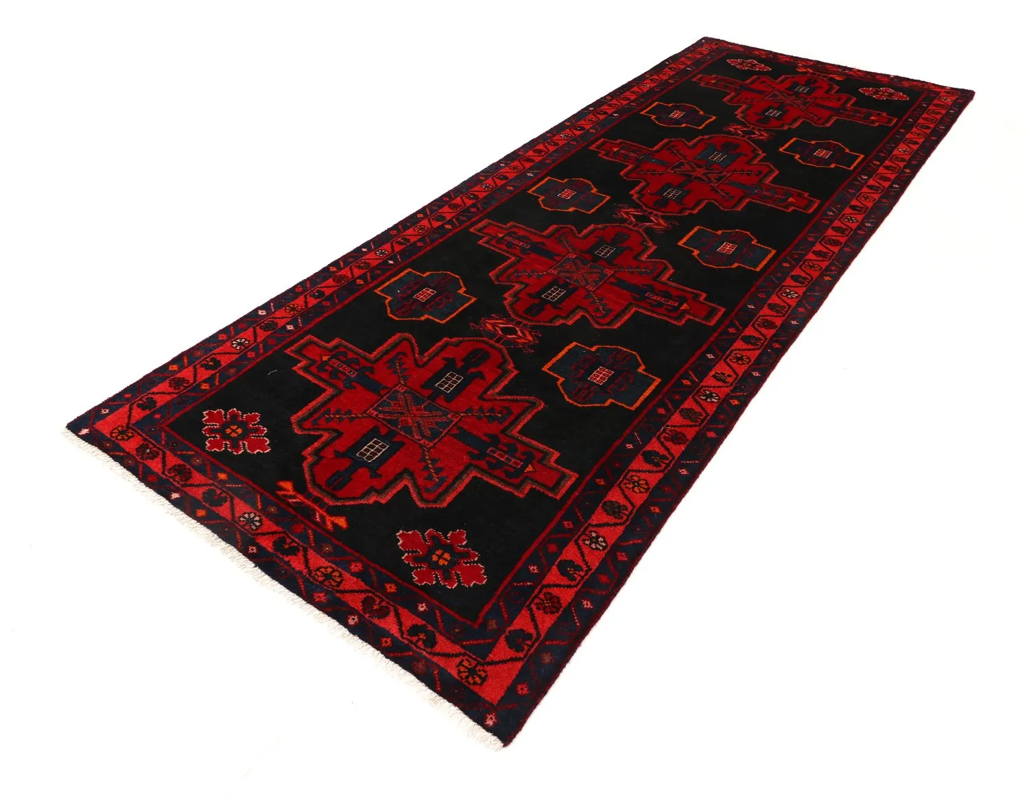 Oriental Rug Hamedan 296 x 110 cm