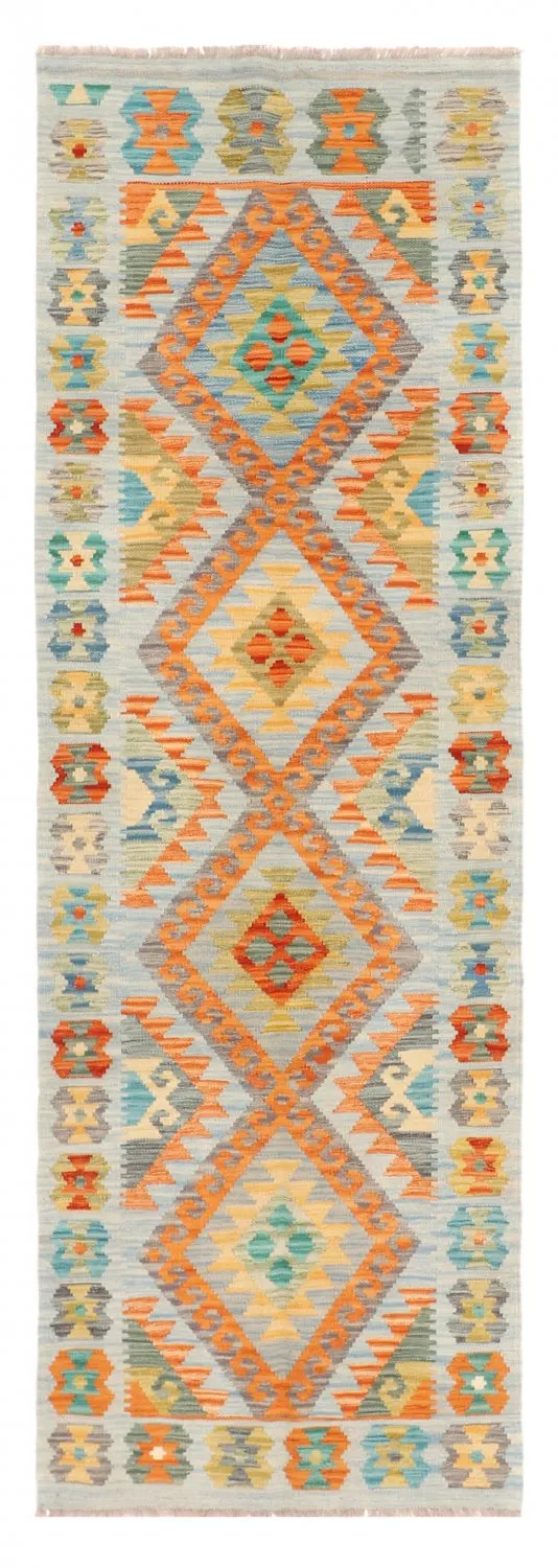Oriental kilim rug 248 x 80 cm