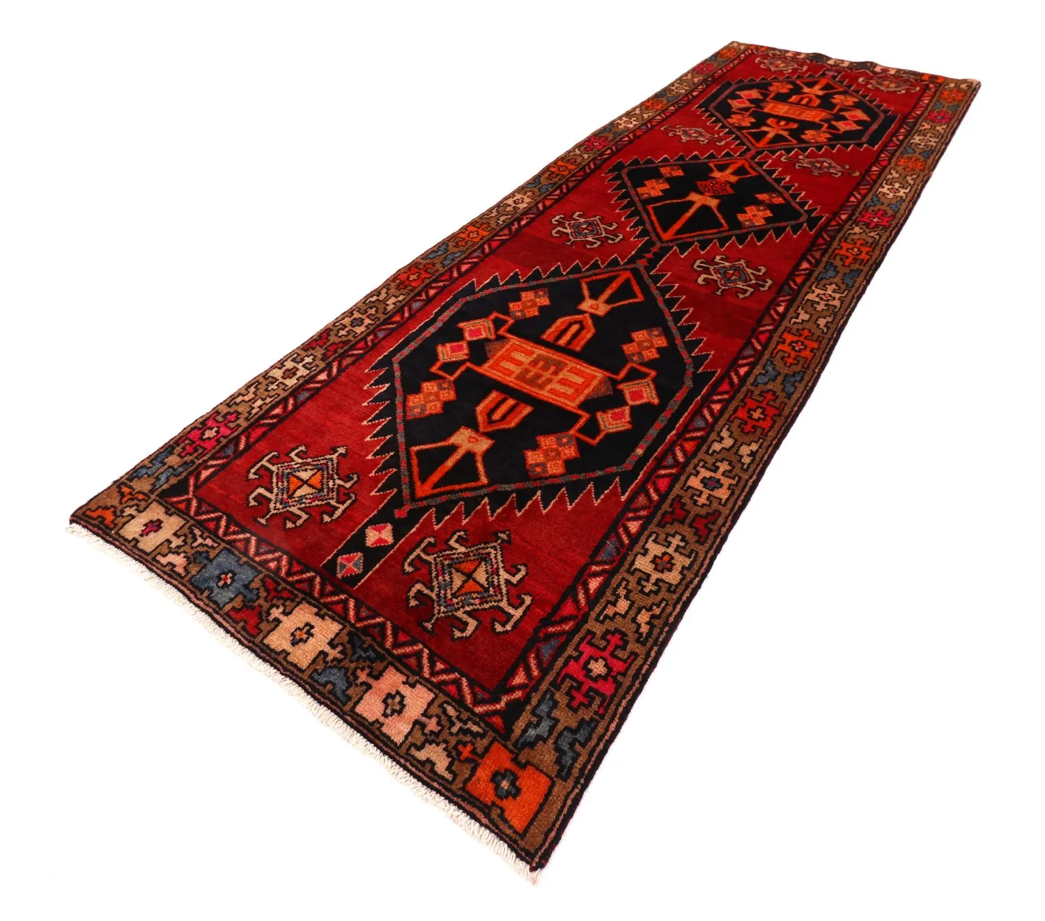 Oriental Rug Hamedan 297 x 101 cm
