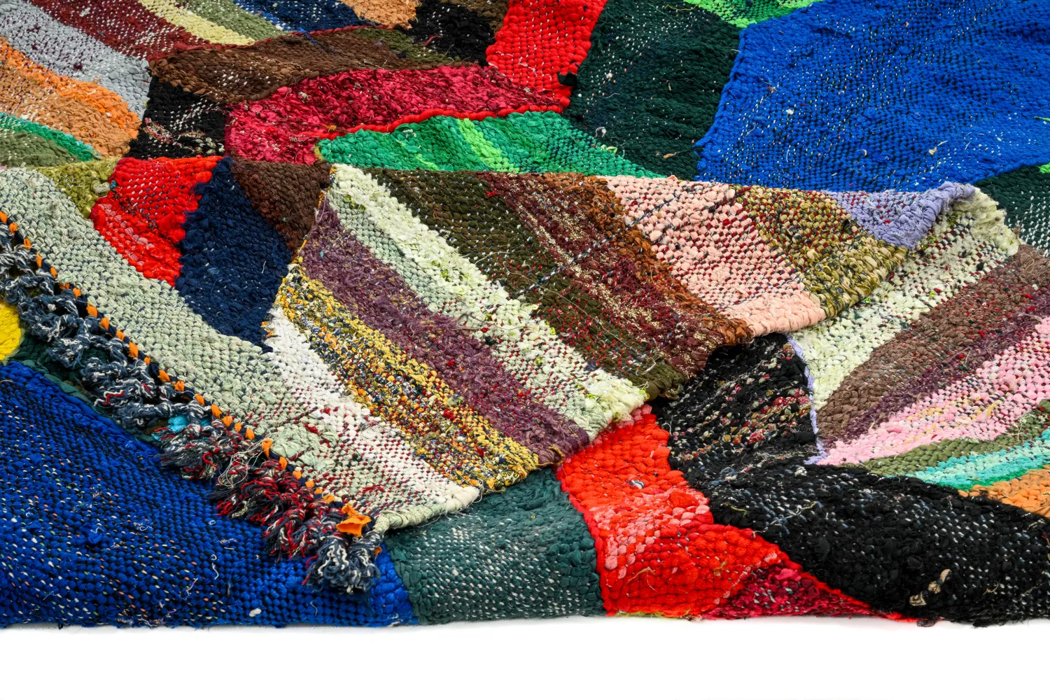Moroccan Berber rug Boucherouite 150 x 275 cm