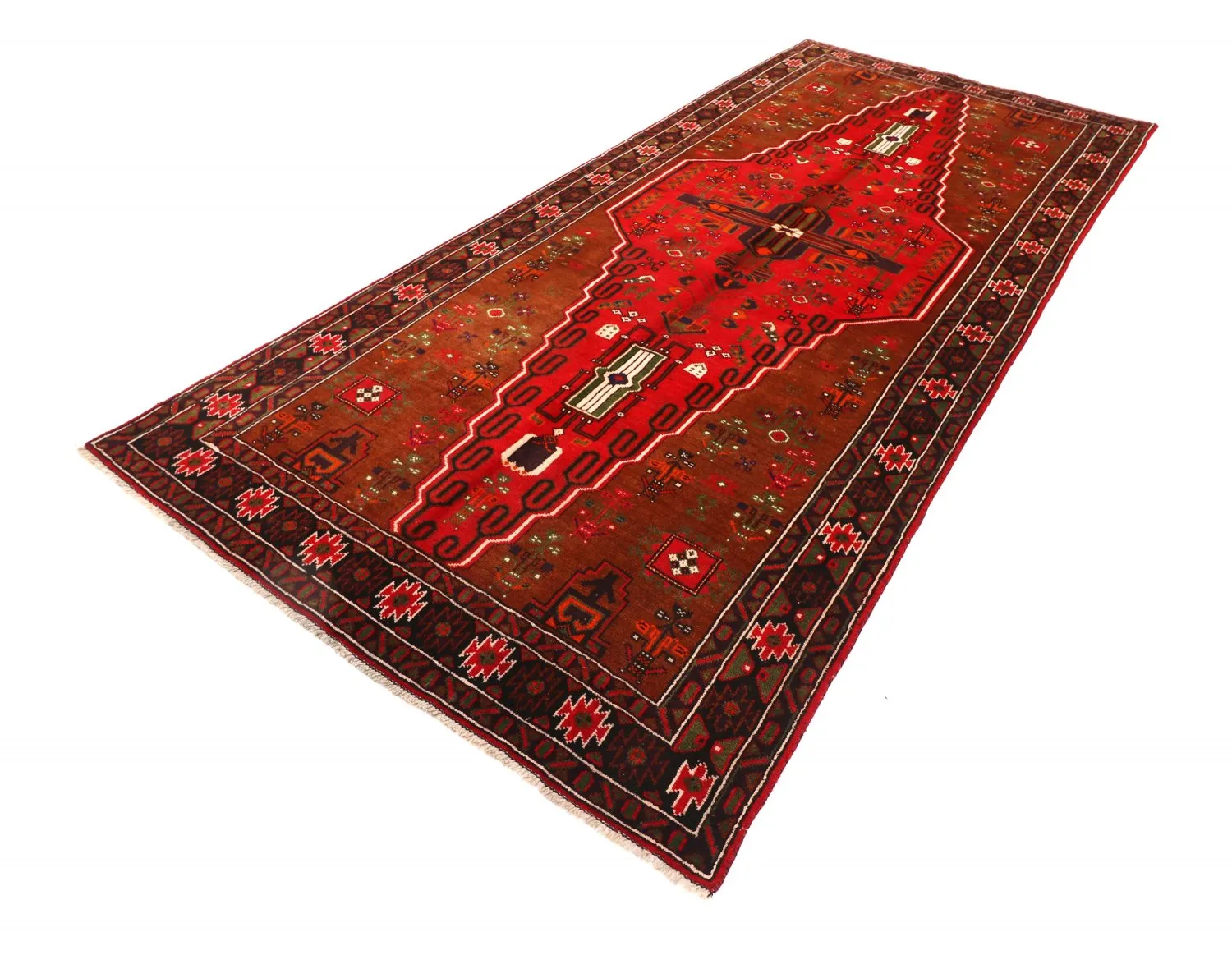 Oriental Rug Hamedan 297 x 131 cm