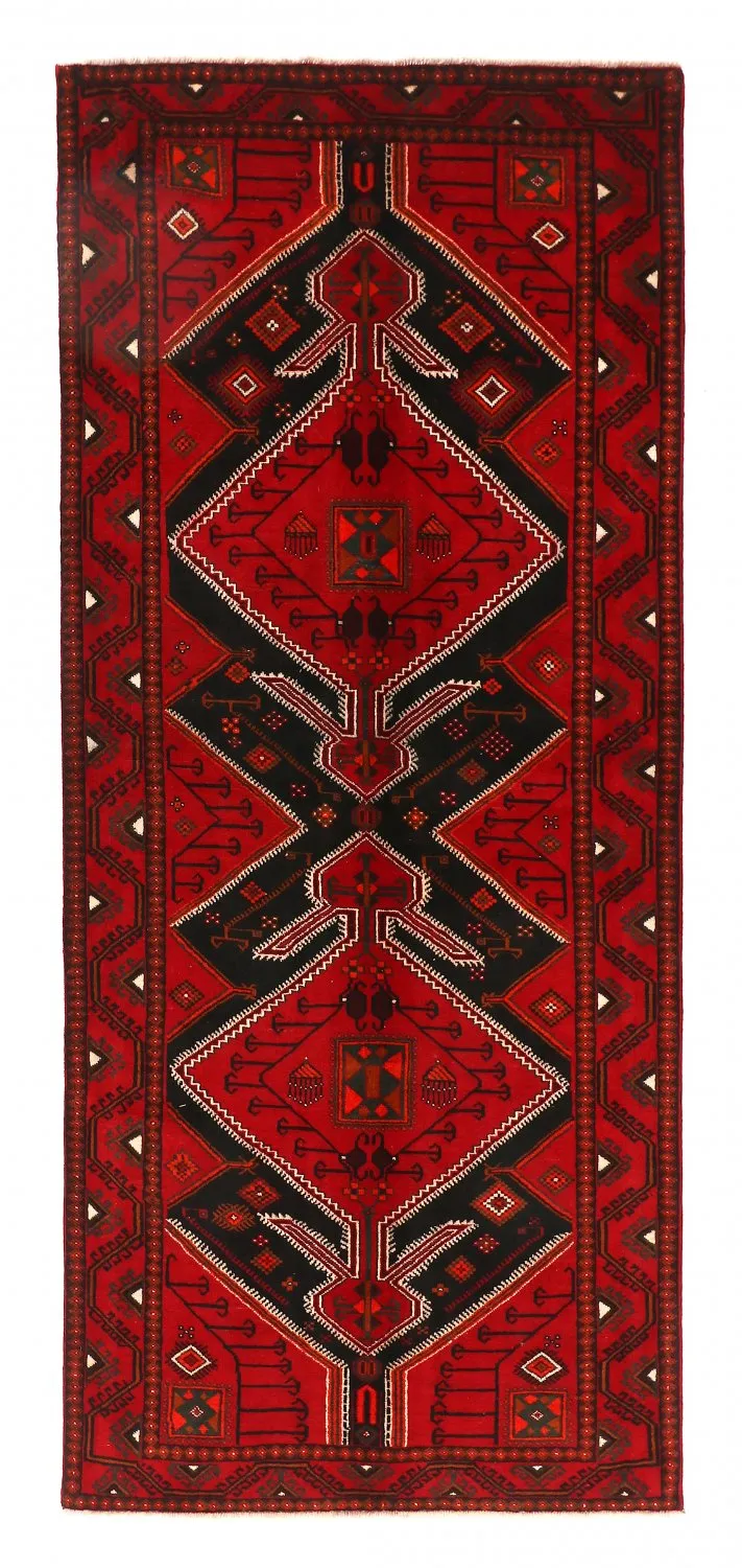 Oriental Rug Hamedan 299 x 127 cm