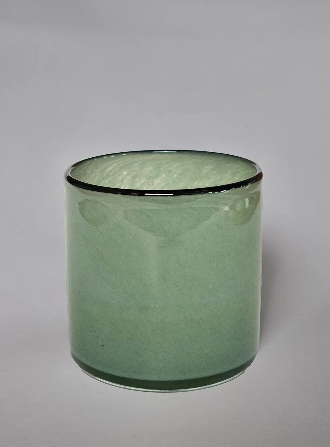 Candle holder M - Harmony (green/black)