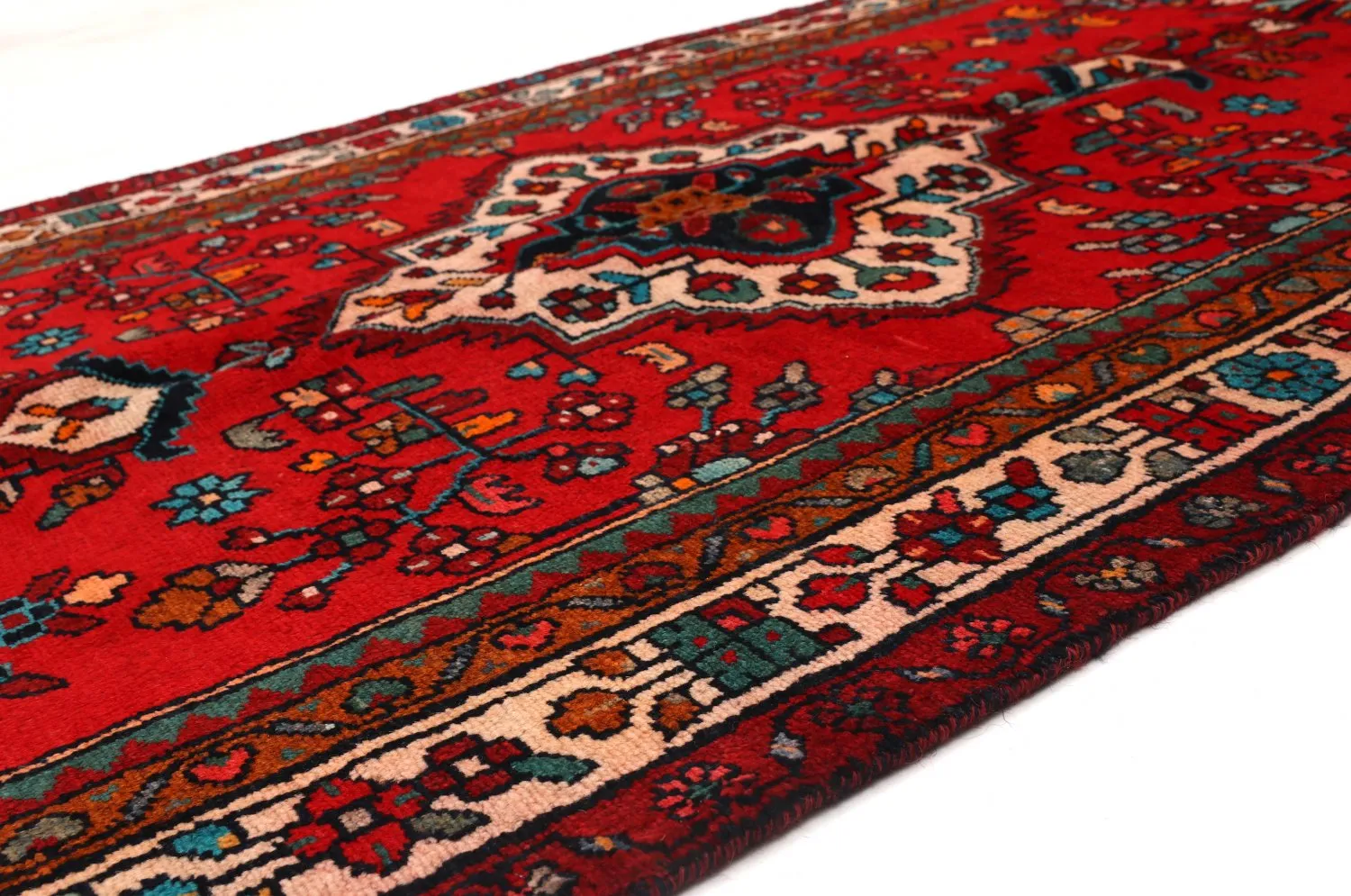 Oriental Rug Hamedan 309 x 103 cm
