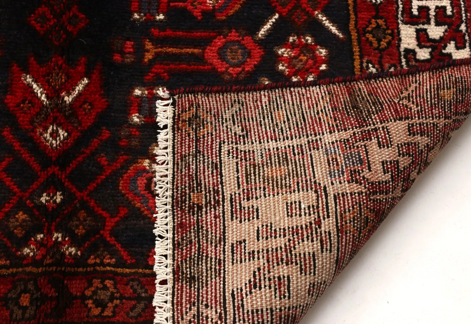 Oriental Rug Hamedan 277 x 105 cm