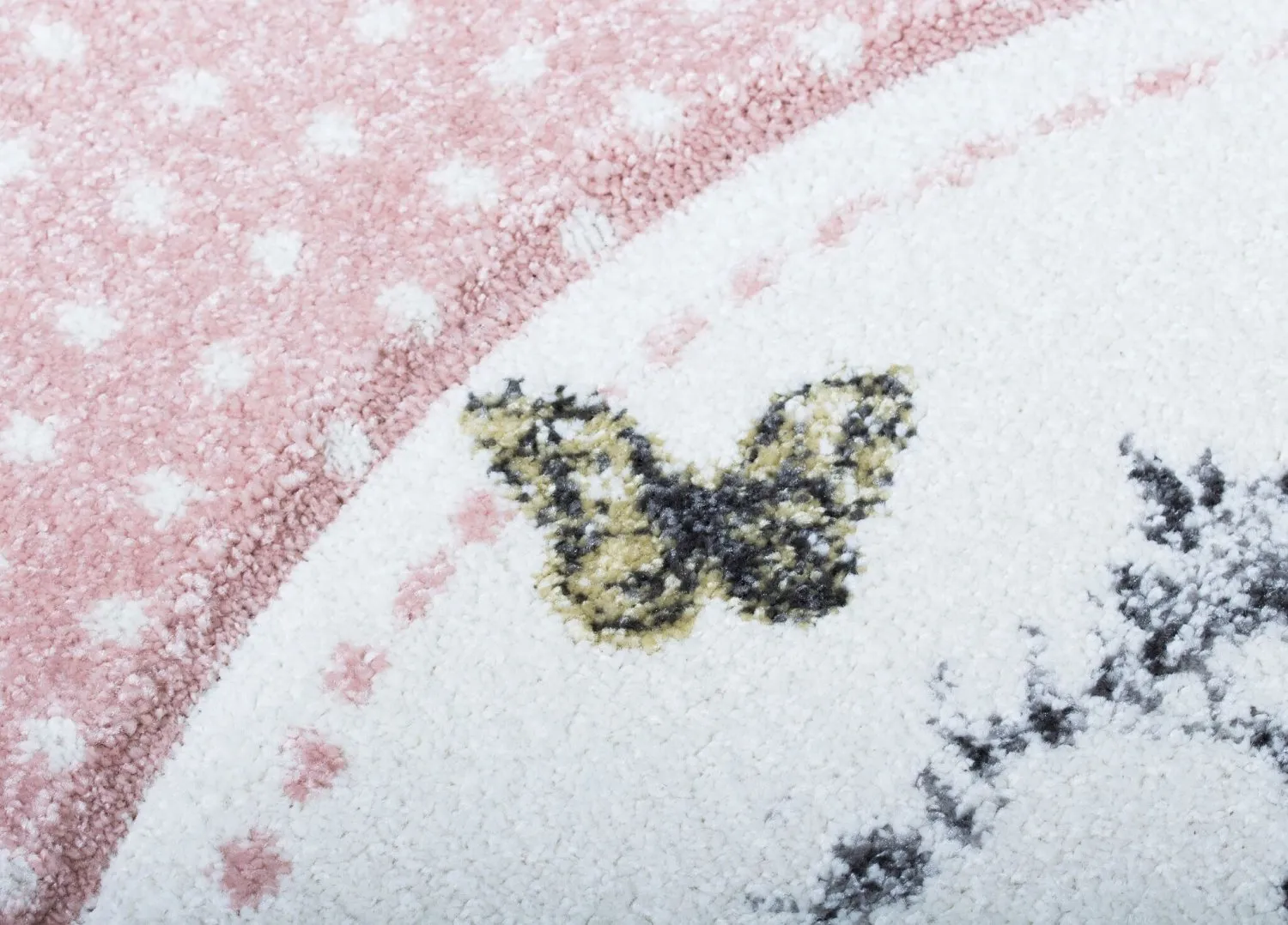 Childrens rugs - Atlas Teddybear (pink)
