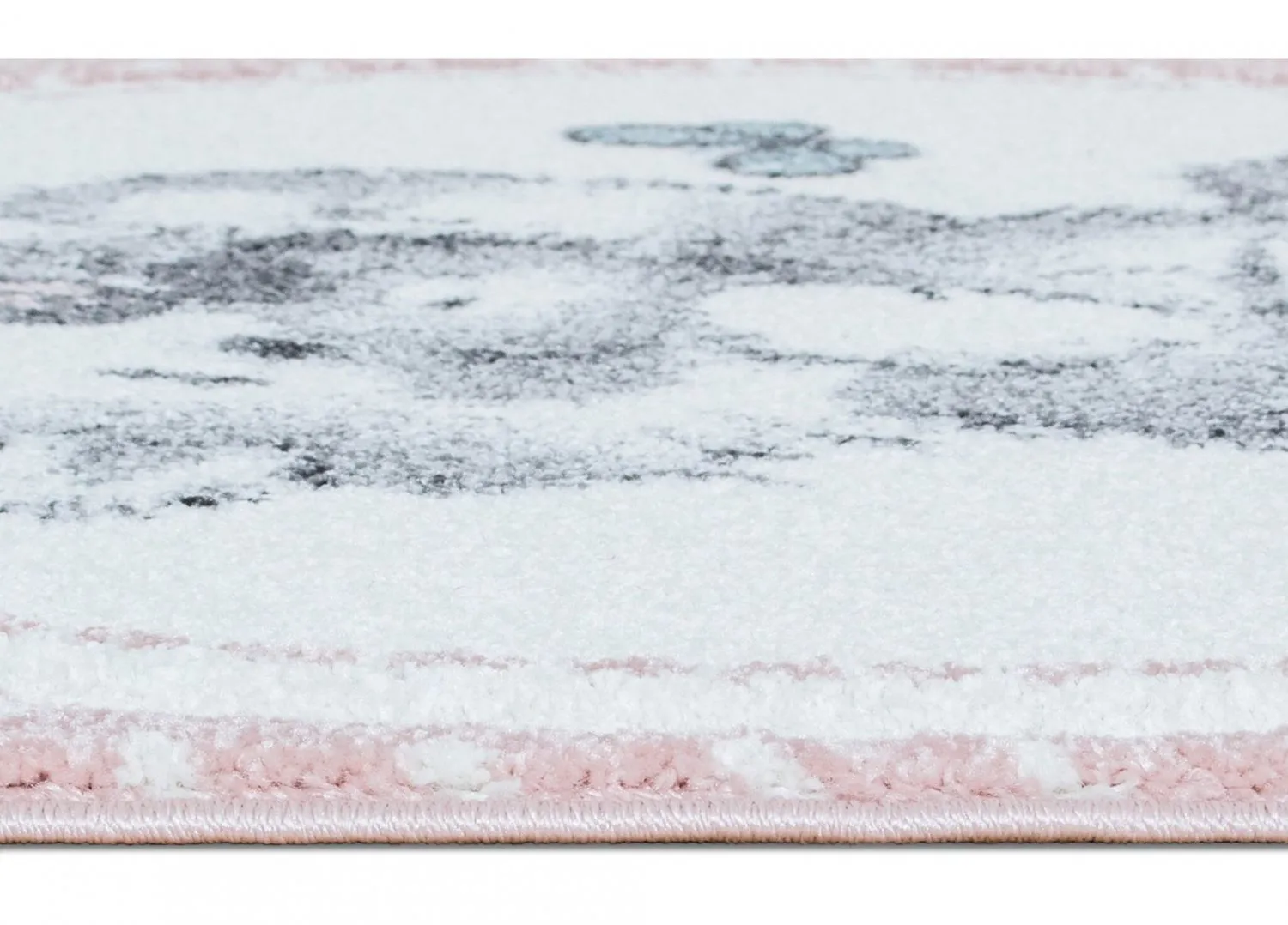 Childrens rugs - Atlas Teddybear (pink)
