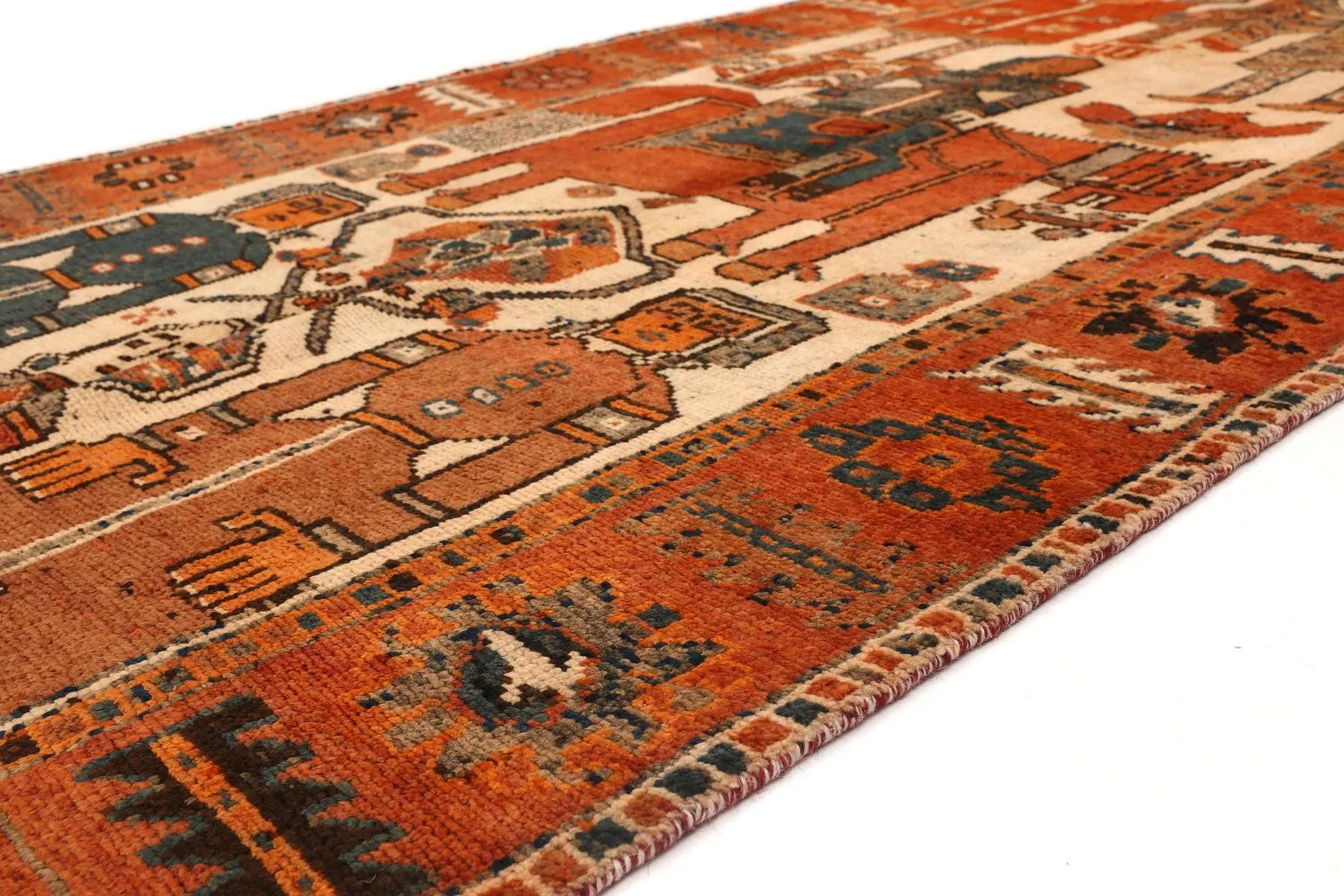 Oriental Rug Hamedan 405 x 138 cm