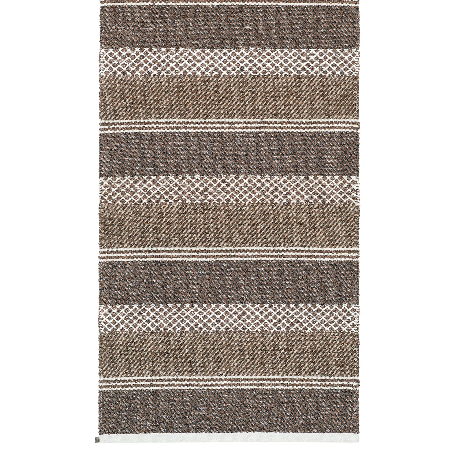 Plastic and Yarn Rugs - Horredsmattan Sia mix (brown)