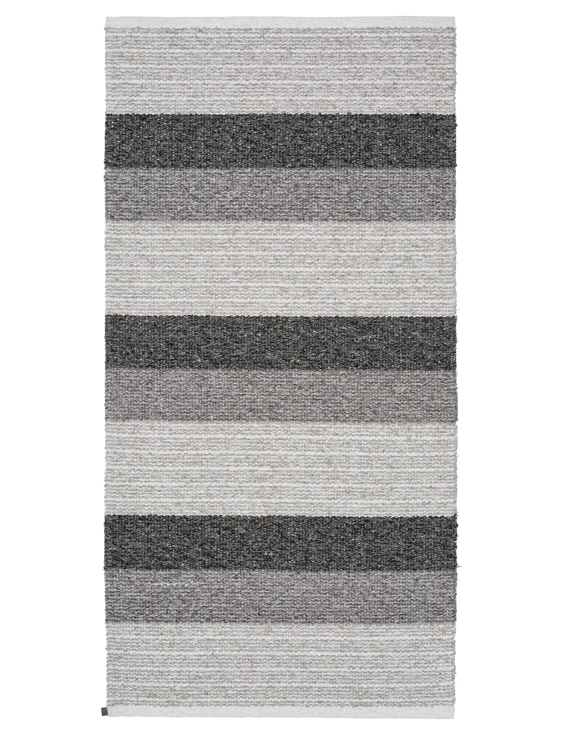 Plastic and Yarn Rugs - Horredsmattan Myra mix (graphite)