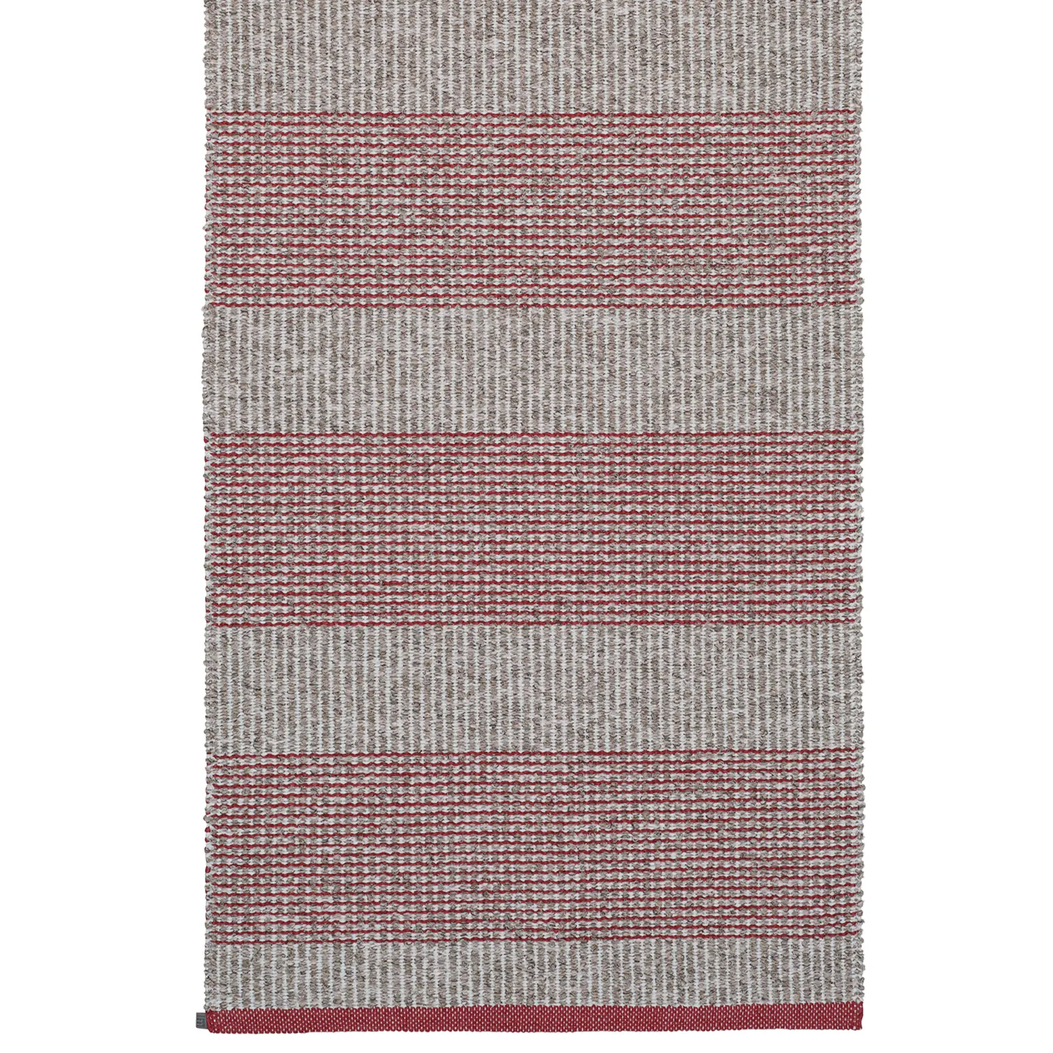 Plastic and Yarn Rugs - Horredsmattan Penny mix (red)